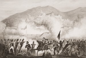 Torres Vedras, 1810, kuvitus teoksesta Englannin meri- ja maataistelut, kirjoittaja Lieut. Eversti Williams